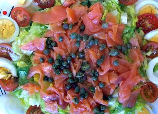 Receta de ensalada de ahumados fácil y rápida