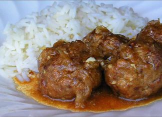 Receta de albóndigas con manzana y Jerez fácil y rápida
