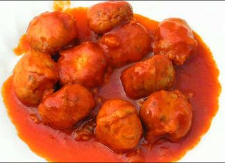 Receta de albóndigas de atún con tomate fácil y rápida