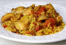 Receta de arroz a la campesina fácil y rápida