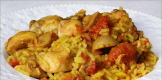 Receta de arroz a la campesina fácil y rápida