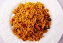 Receta de arroz marinera fácil y rápida