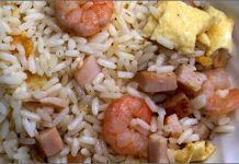 Receta de arroz tres delicias fácil y rápida