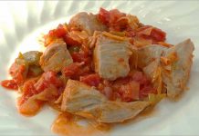 Receta de atún en tacos con verduras fácil y rápida