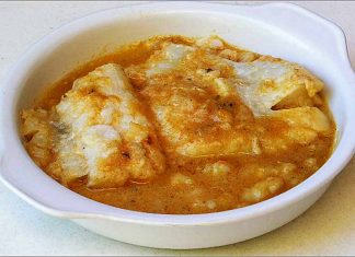 Receta de bacalao al cava con pimentón fácil y rápida