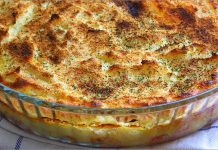 Receta de bacalao con puré de patatas fácil y rápida