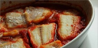 Receta de bacalao con tomate rápido fácil y rápida