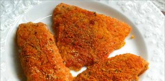 Receta de bacalao rebozado con pimentón al horno fácil y rápida