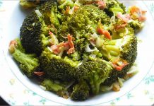 Receta de brócoli con jamón fácil y rápida