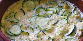 Receta de calabacines con huevo al horno fácil y rápida