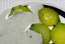 Receta de calabacines con queso azul fácil y rápida
