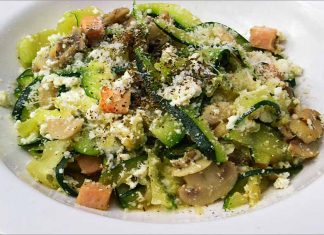 Receta de calabacines con requesón fácil y rápida