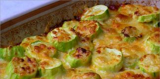 Receta de calabacines con tomate y queso fácil y rápida