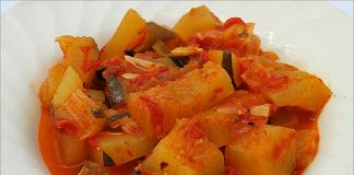 Receta de calabacines con tomates fácil y rápida