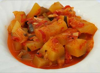 Receta de calabacines con tomates fácil y rápida