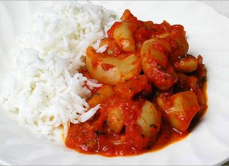 Receta de calamares con tomate fácil y rápida