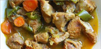 Receta de caldereta de pavo fácil y rápida