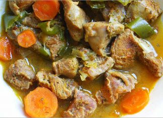 Receta de caldereta de pavo fácil y rápida