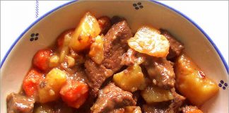 Receta de carne guisada fácil y rápida
