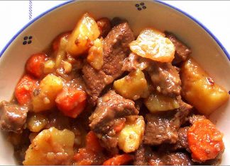 Receta de carne guisada fácil y rápida