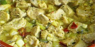 Receta de cerdo al curry fácil y rápida