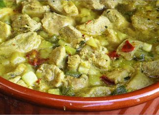 Receta de cerdo al curry fácil y rápida