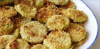Receta de chips de calabacín fácil y rápida