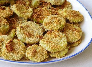 Receta de chips de calabacín fácil y rápida