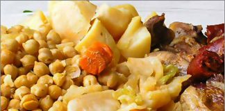 Receta de cocido ligero fácil y rápida