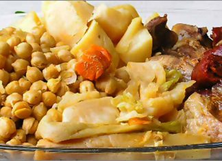 Receta de cocido ligero fácil y rápida