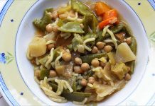 Receta de Cocido vegetariano y vegano fácil y rápida