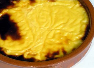 Receta de crema al horno fácil y rápida