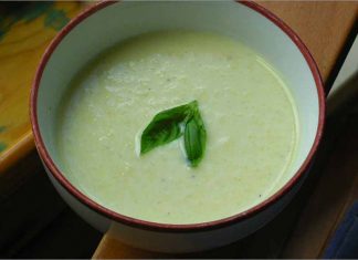 Receta de crema de apio con vino blanco fácil y rápida