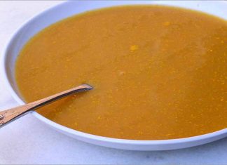 Receta de crema de calabaza fácil y rápida