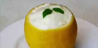 Receta de crema helada de limón fácil y rápida