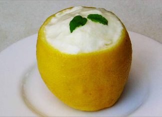 Receta de crema helada de limón fácil y rápida