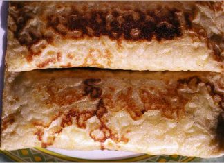 Receta de crepes de jamón y queso fácil y rápida