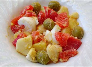 Receta de ensalada campera fácil y rápida
