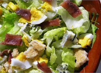 Receta de ensalada césar fácil y rápida