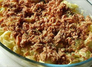 Receta de ensalada de melón con atún fácil y rápida