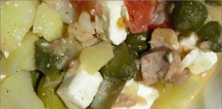 Receta de ensalada de patatas fácil y rápida