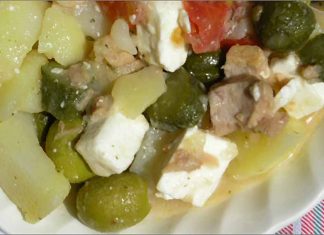 Receta de ensalada de patatas fácil y rápida