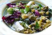 Receta de ensalada de quinoa, aguacate y mango fácil y rápida