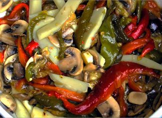 Receta de ensalada de verduras asadas fácil y rápida