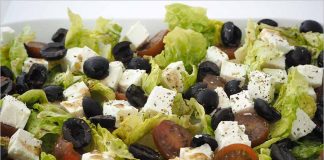 Receta de ensalada griega