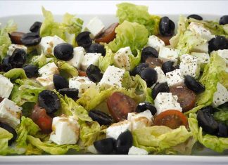 Receta de ensalada griega