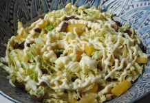 Receta de ensalada japonesa
