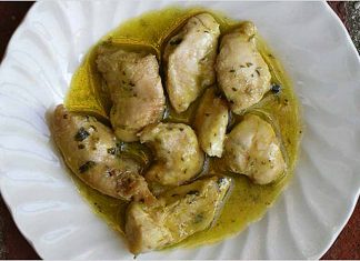 Receta de escabeche de pollo fácil y rápida