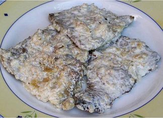 Receta de escalopes a la crema fácil y rápida