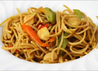 Receta de espaguetis orientales fácil y rápida
